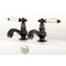Kingston Brass KS1105WLL Basin Tap Faucet W/ Cross Handle, Oil Rubbed Bronze KS1105WLL - alternate 2